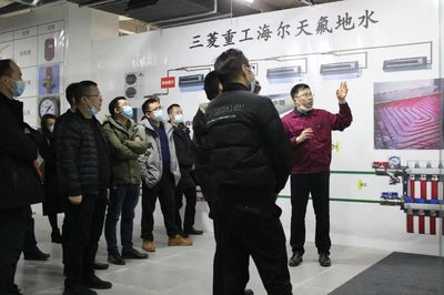 打造健康舒適空氣,四川省房地產(chǎn)供應(yīng)鏈協(xié)會走進(jìn)三菱重工海爾