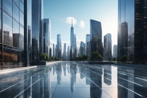 都市風(fēng)光房地產(chǎn)高樓大廈攝影圖 攝影