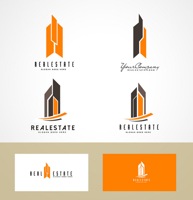 房地產建筑公司logo設計 筑造品牌視覺基石